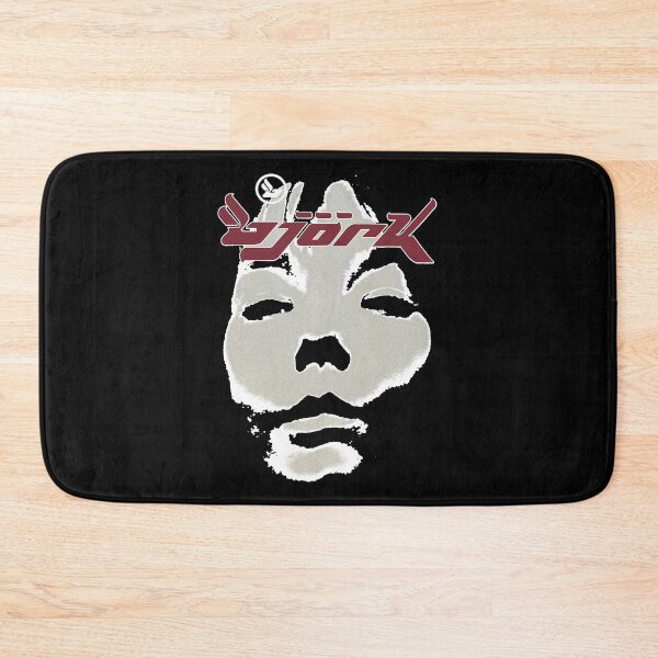 Item preview, Bjork Homogenic Vintage Face Logo (White) Essential designed and sold by Brandononald.