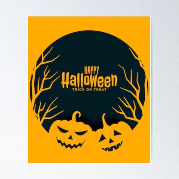 Item preview,  halloween scary evil pumpkin funny pumpkin head happy halloween. designed and sold by BEAUTY ⭐⭐⭐⭐⭐.