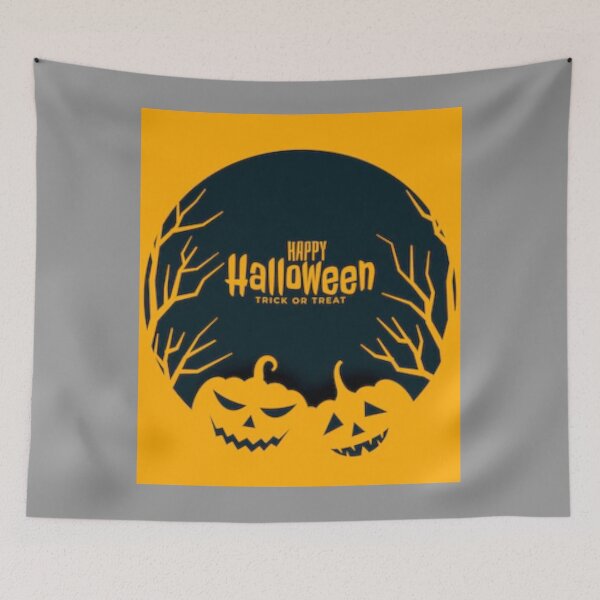 Item preview,  halloween scary evil pumpkin funny pumpkin head happy halloween. designed and sold by BEAUTY ⭐⭐⭐⭐⭐.
