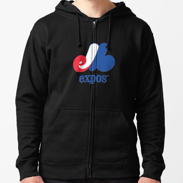 Montreal Expos MLB '47 Heavyweight Jersey Lacer Hoodie - Natural