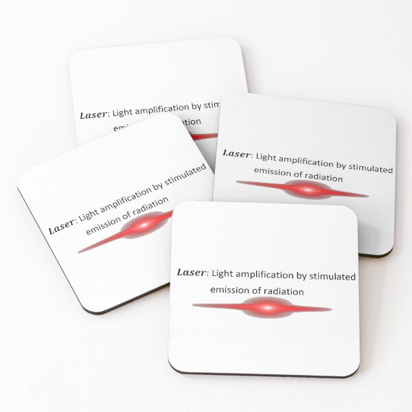 Item preview, Laser definition, light amplification by stimulated emission of radiation designed and sold by NoetherSym.
