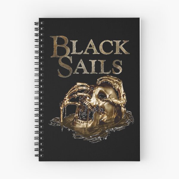 Item preview, Black Sails Golden Skull Logo Essential designed and sold by Brandononald.