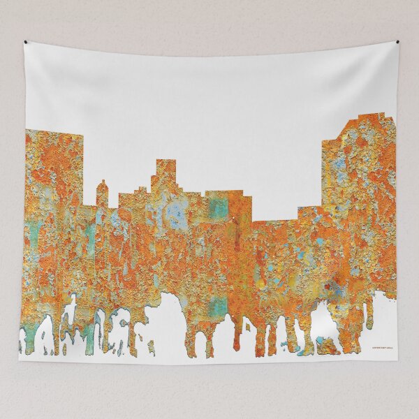 Item preview, Augusta, Georgia Skyline - Rust designed and sold by Marlene Watson-Hall.