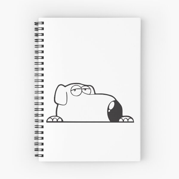 Item preview, Brian Dog Peeker Cartoon Funny designed and sold by hazemham.