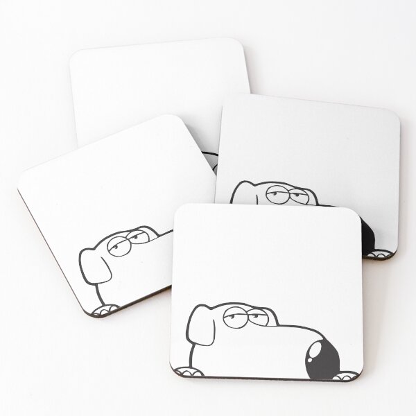 Item preview, Brian Dog Peeker Cartoon Funny designed and sold by hazemham.