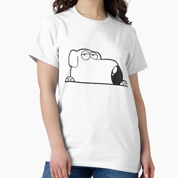 Vista previa del artículo con la obra «Dibujo animado divertido de Brian Dog Peeker», diseñado y vendido por hazemham.
