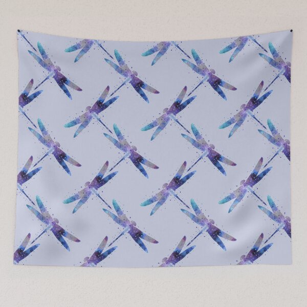 Item preview, Watercolor Dragonfly  Painting designed and sold by Mirarima.