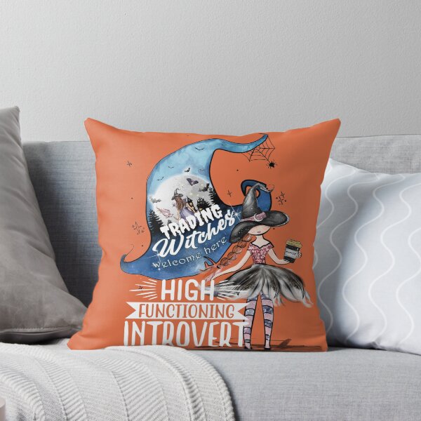 Item preview, Funny Introvert Female Trader gift, Unique gift for stock market, forex, crypto, and options trader, Funny Halloween, Sarcastic Humor, Gift for female trader and investor witch designed and sold by TradingTeesKids.