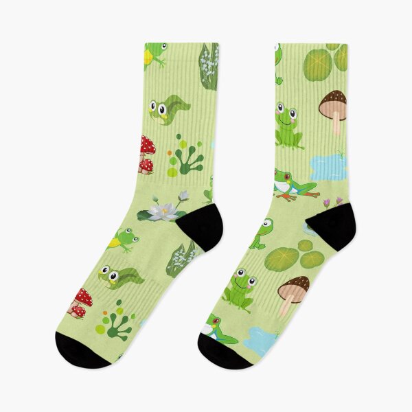Item preview, Cute frog wallpaper - Frog pattern designed and sold by Rubi16.