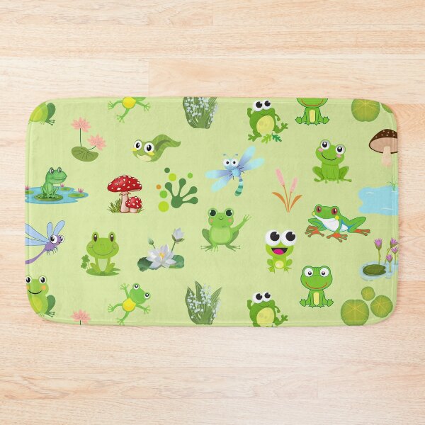 Item preview, Cute frog wallpaper - Frog pattern designed and sold by Rubi16.