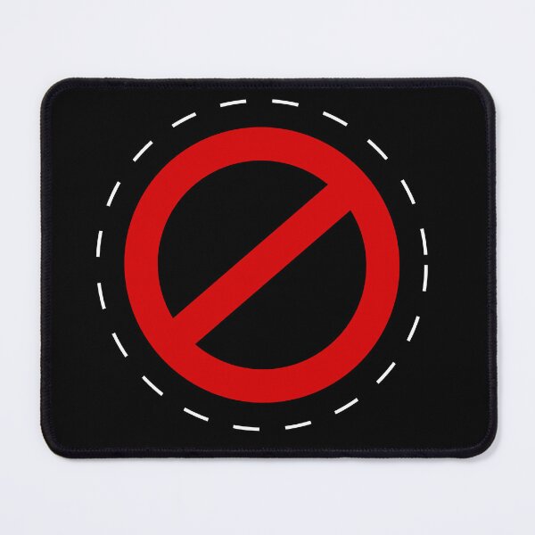 Item preview, No Entry Sign Prohibited Not Allowed designed and sold by RMelissart.