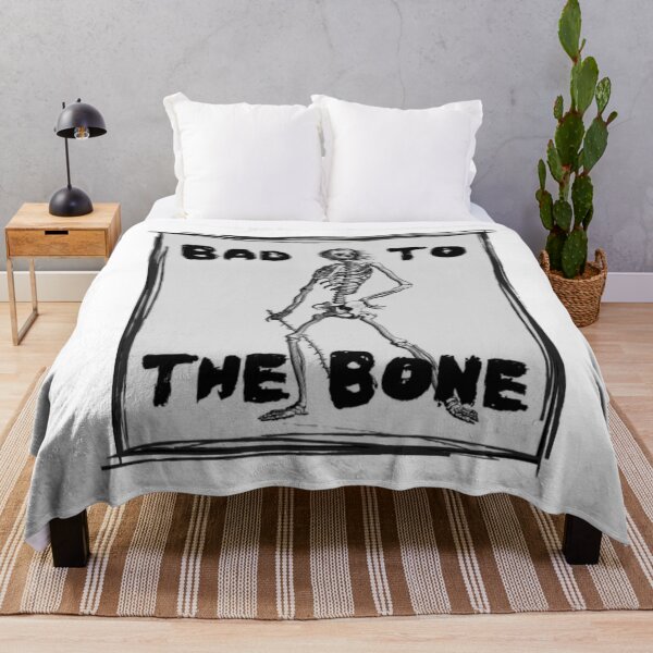 Item preview, Bad To The Bone - Funny Halloween Puns designed and sold by LMoonDesigns.