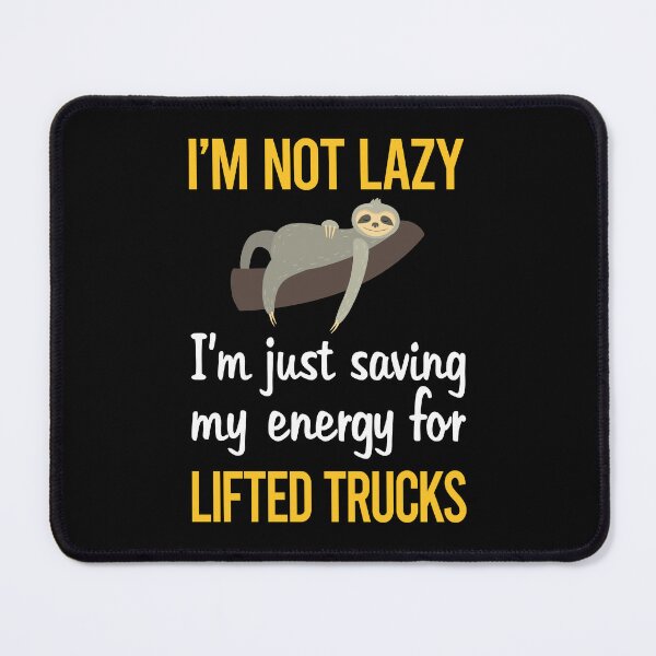 Item preview, Saving Energy Lifted Trucks designed and sold by RogersFried.