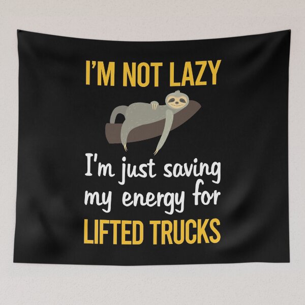 Item preview, Saving Energy Lifted Trucks designed and sold by RogersFried.
