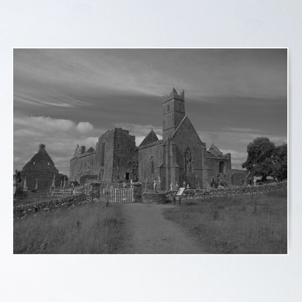 Item preview, Quin abbey black and white designed and sold by John Quinn.
