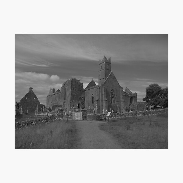 Item preview, Quin abbey black and white designed and sold by John Quinn.