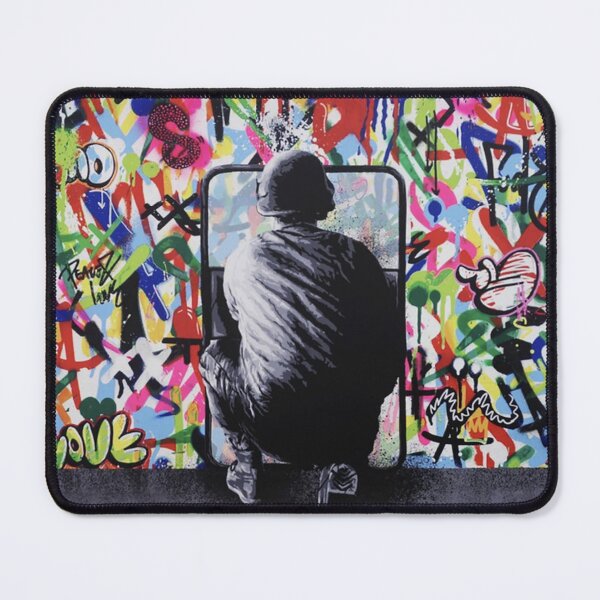 Item preview, Police Officer With Riot Shield Graffiti designed and sold by Teecha.
