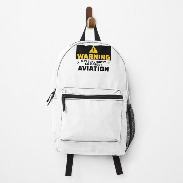 Item preview, Funny Aviation Warning Sign Talk About Aviation - Airplanes Lover - Aviator Quote designed and sold by Ikaroots.