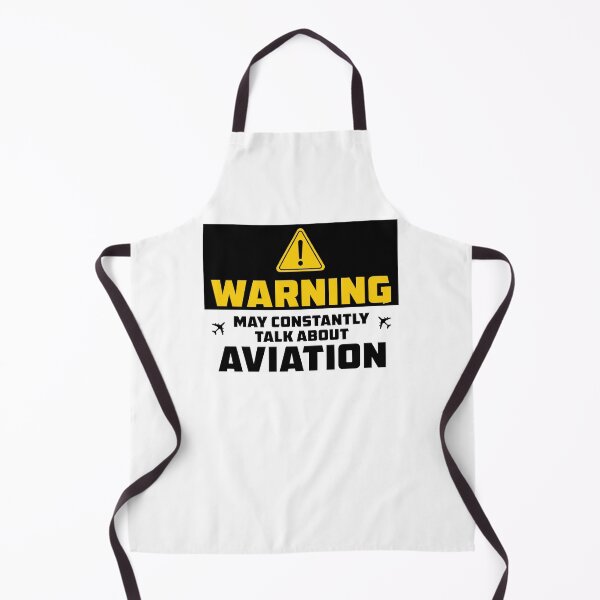 Item preview, Funny Aviation Warning Sign Talk About Aviation - Airplanes Lover - Aviator Quote designed and sold by Ikaroots.