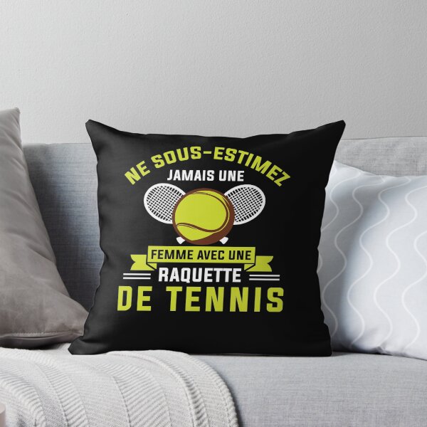 Item preview, Joueuse de Tennis Cadeau Femme Avec Raquette de Tennis designed and sold by Lenny Stahl.
