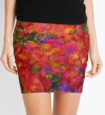 Flower blend Mini Skirt