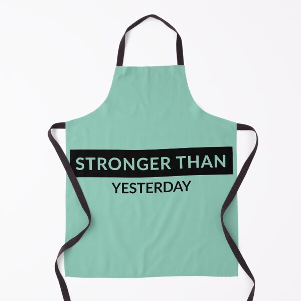 Item preview, Stronger Than Yesterday - Life Quotes designed and sold by RMelissart.