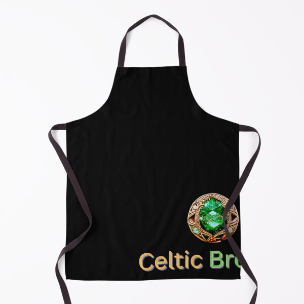 Item preview, Celtic Brooch Ireland with gemstone designed and sold by OliDesigns.