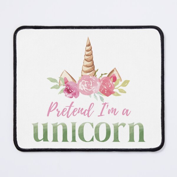 Item preview, Pretend I'm A Unicorn - Girly Watercolor Pastel Halloween Costume designed and sold by LoveSeasonz.