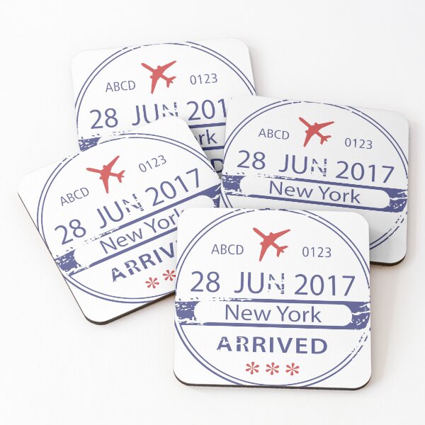 Item preview, New York - Passport Stamp designed and sold by Sejmen.