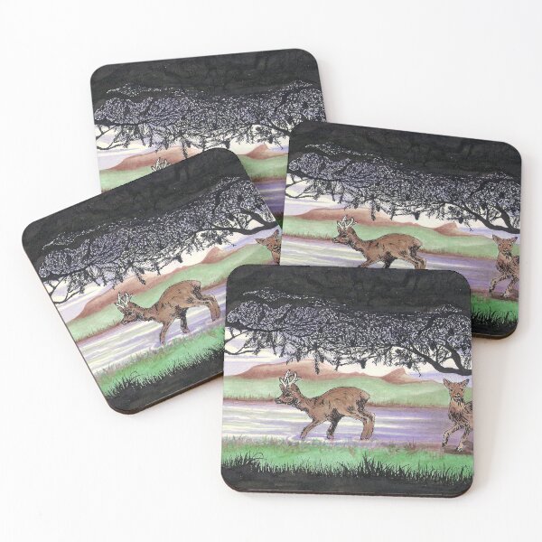 Item preview, Out of the Forest II `Roe Deer in Morayshire designed and sold by sharpie.