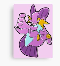 Swampert - Shiny Canvas Print