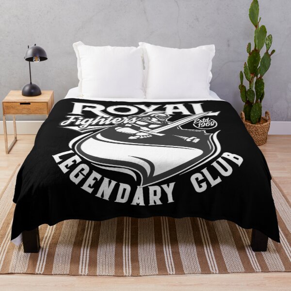 Item preview, Royal Fighter Legendary Club - A royal knight crest with the slogan Royal Fighters Legendary Club designed and sold by velisani.