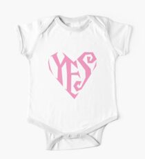 YES (pink) One Piece - Short Sleeve