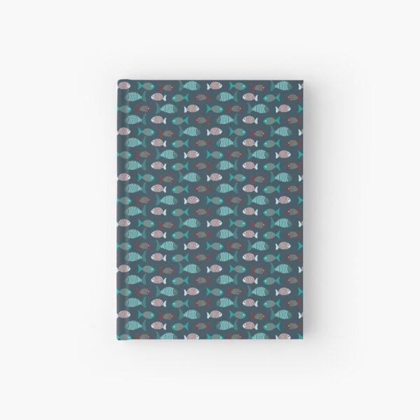 The simple life of a fish flock Hardcover Journal