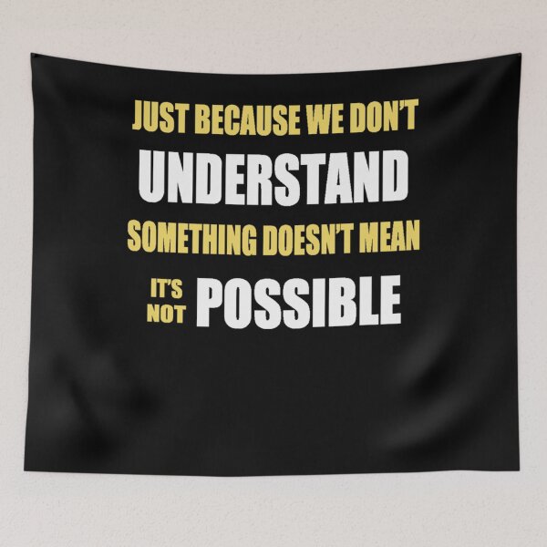 Item preview, Just Because We Don't Understand Something.... Classic T-Shirt designed and sold by YusufRuiter.