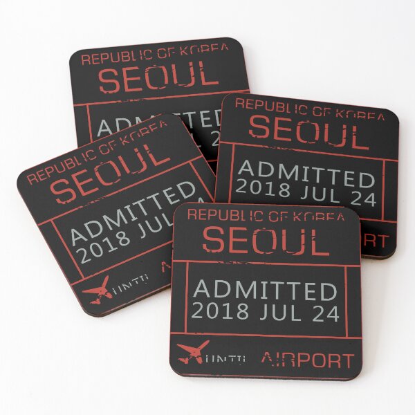 Item preview, South Korea, Seoul - Passport Stamp designed and sold by Sejmen.