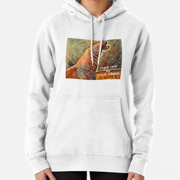 Hoodie off best sale with foot