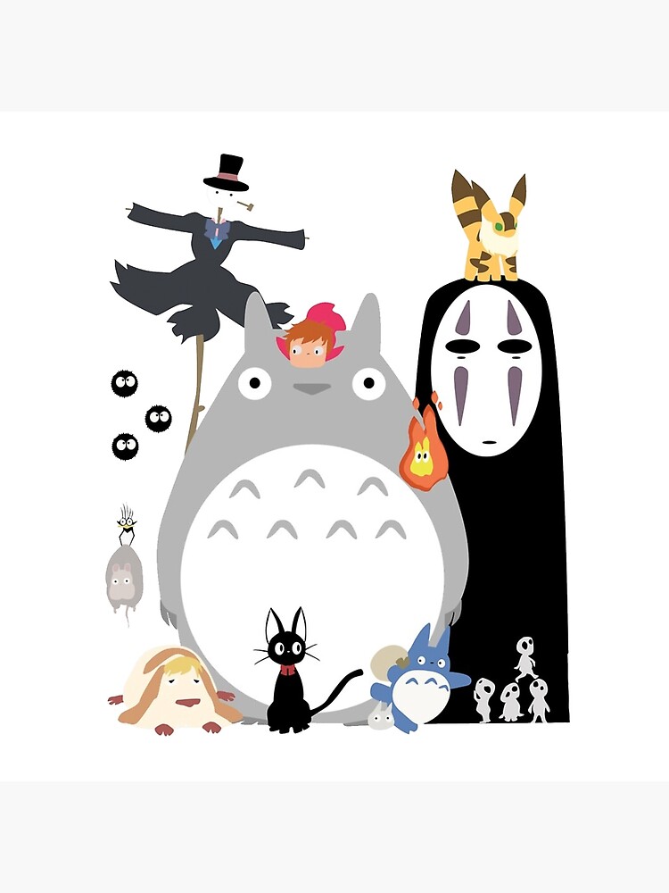 Studio Ghibli Wallpaper Home Living For Sale Redbubble