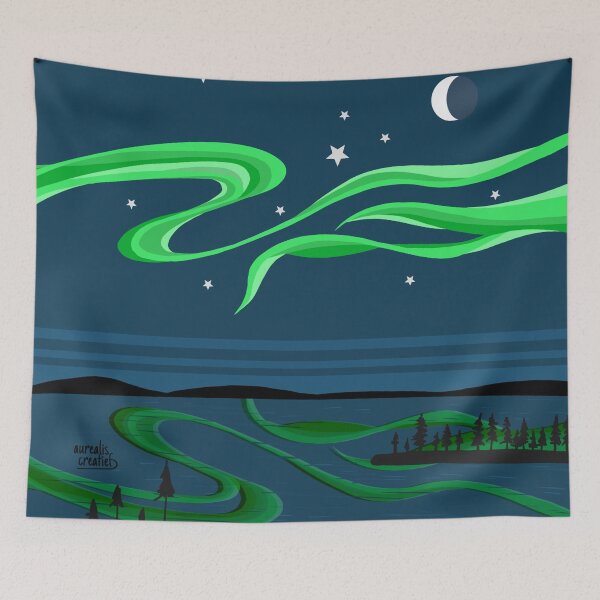 Item preview, Northern lights - Aurora - Abstract designed and sold by Aurealis Creatief.