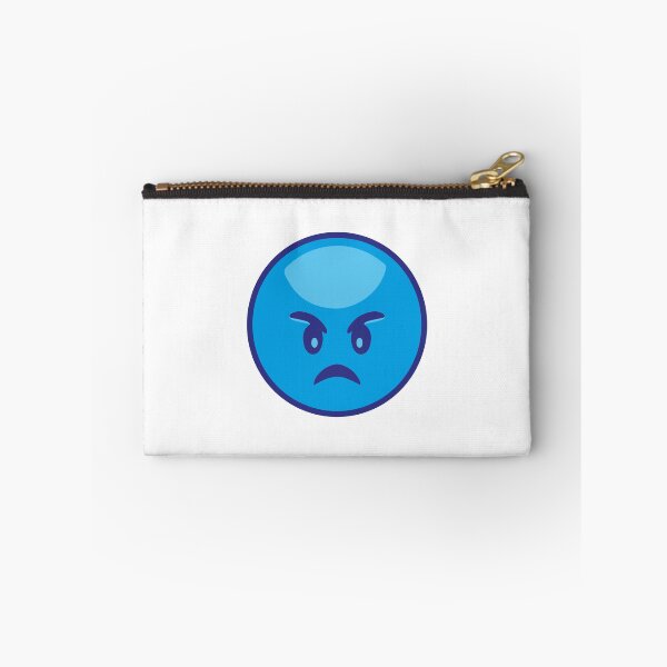 Item preview, I Hate You Angry blue Emoji designed and sold by bolkibox.