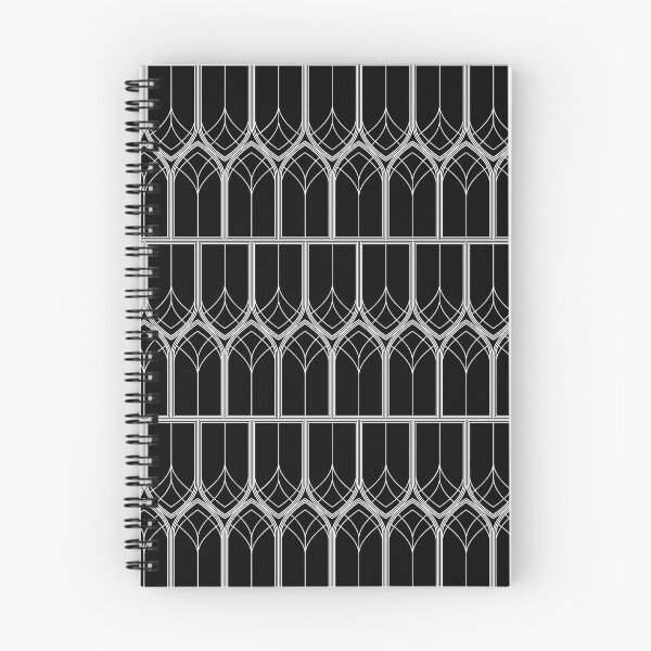 Item preview, Arched Gothic Window Pattern designed and sold by Victoria Noda.