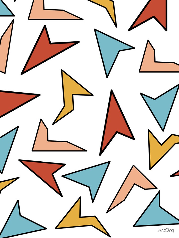 Thumbnail 5 of 5, iPhone Case, Colorful Geometric Forms Pattern designed and sold by ArtOrg.