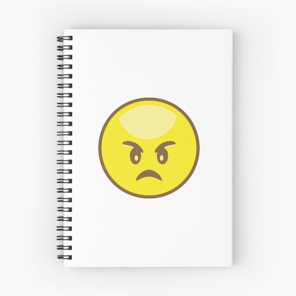 Item preview, I Hate You Angry yellow Emoji designed and sold by bolkibox.
