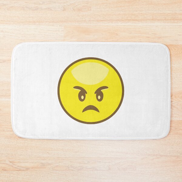 Item preview, I Hate You Angry yellow Emoji designed and sold by bolkibox.