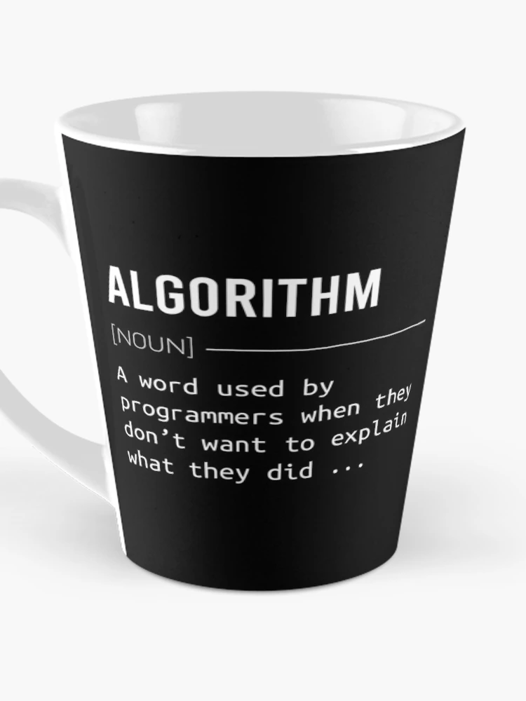 Thumbnail 3 of 4, Coffee Mug, Algorithm Definition Programming Definition of Algorithm designed and sold by CHday.