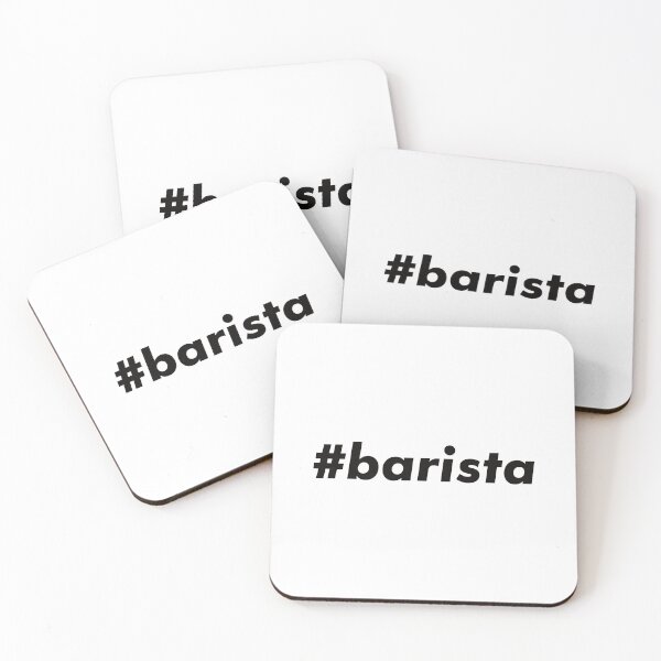 Artikelvorschau, #barista entworfen und verkauft von teesaurus.