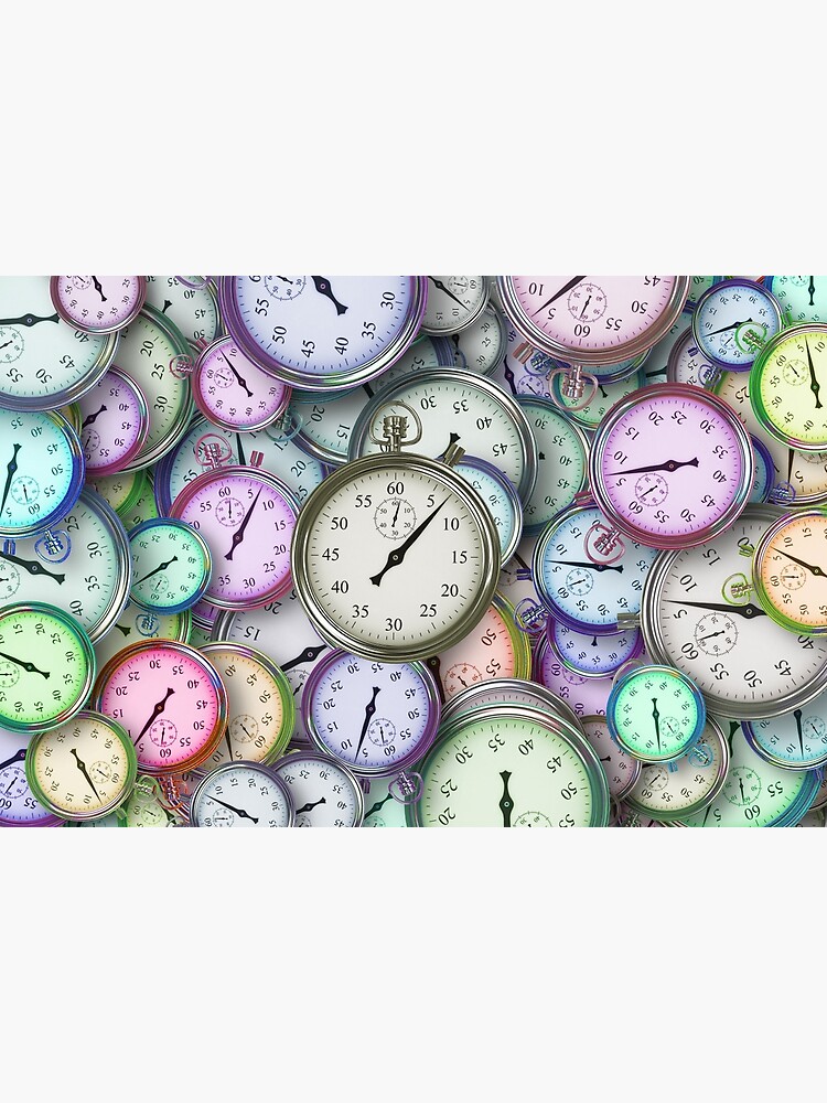 "Stopwatches " Poster for Sale by DusicaP Redbubble