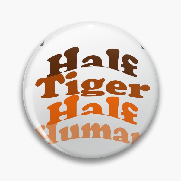 Item preview, half tiger, half human designed and sold by Tininai.