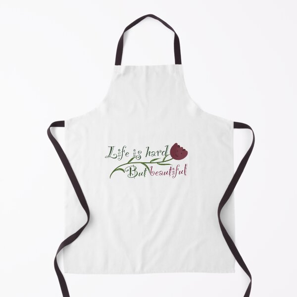 Item preview, Life is hard but beautiful designed and sold by Manar Altaweel.