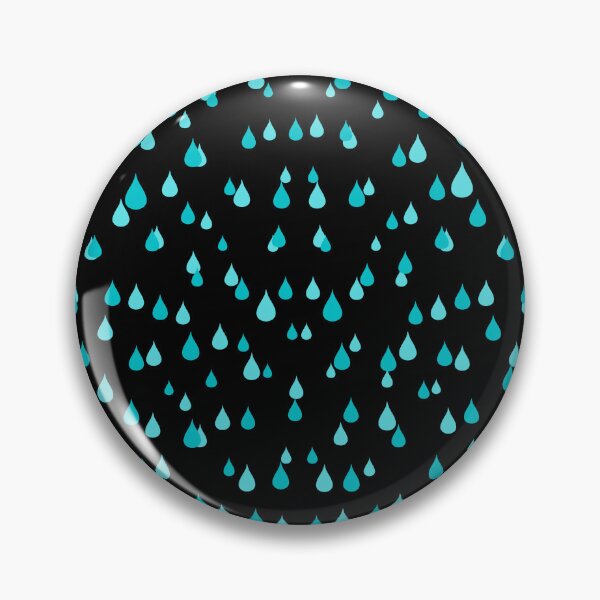 Item preview, Blue Rain Drops designed and sold by PotluckPrints.
